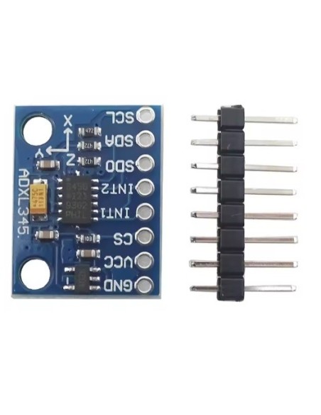 SENSOR ACELERÓMETRO-INCLINACION 3.3÷6VCC- I2C ADXL345 3-EJES