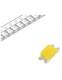LED SMD 1206 BLANCO CALIDO 0.7 CD 3.3V