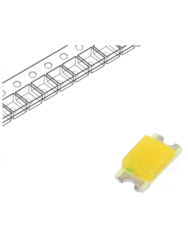 LED SMD 1206 BLANCO CALIDO 0.7 CD 3.3V