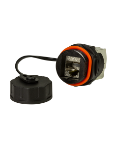 Módulo Keystone RJ45 CAT6A Mamparo exterior 2