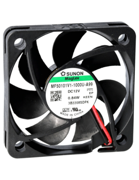 VENTILADOR 12V 50x50x10mm 23.32m3/h 30.7dBA Sistema Vapo