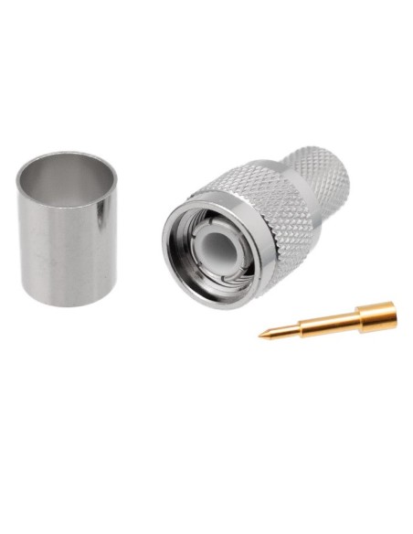 CONECTOR TNC MACHO CRIMPAR LMR400