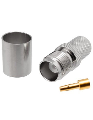 CONECTOR TNC HEMBRA CRIMPAR LMR400