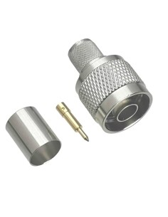 CONECTOR "N" MACHO CRIMPAR LMR400