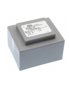 TRANSFORMADOR ENCAPSULADO PCB 2x12V 12VA 2x500mA