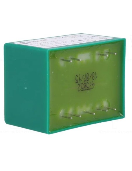 TRANSFORMADOR ENCAPSULADO PCB 2x7.5V 6VA 2x400mA