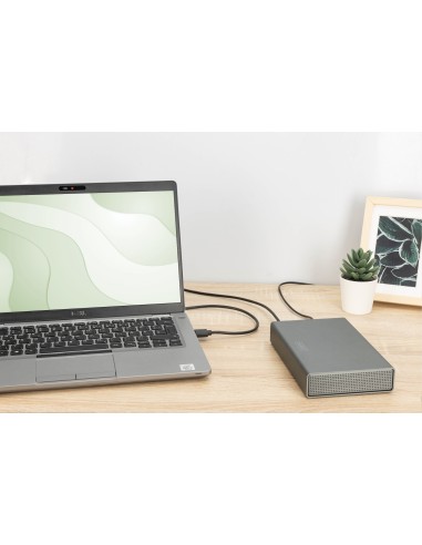 CAJA EXTERNA PARA DISCO DURO 3.0, 3.5" SATA, 16TB ALUMINIO