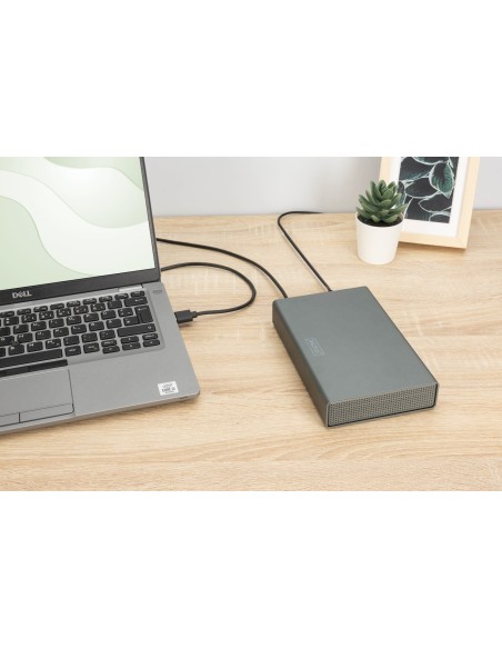 CAJA EXTERNA PARA DISCO DURO 3.0, 3.5" SATA, 16TB ALUMINIO