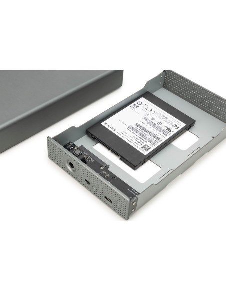 CAJA EXTERNA PARA DISCO DURO 3.0, 3.5" SATA, 16TB ALUMINIO