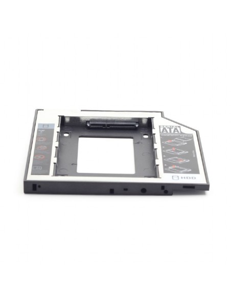 Caja Caddy de disco duro SATA para unidades de 9.5 mm de altura