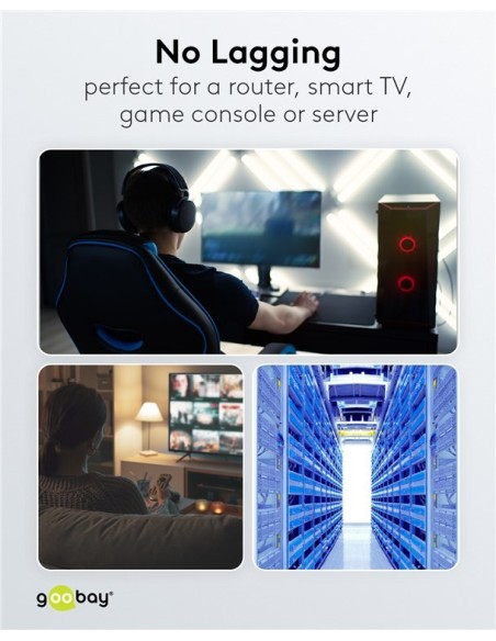 Latiguillo RJ-45 SSTP Cat.8 LSZH 24AWG, 0.3m