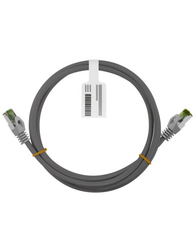 Latiguillo RJ-45 SSTP Cat.8 LSZH 24AWG, 0.3m