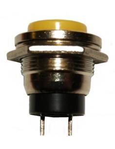 PULSADOR ON-OFF 125V 3A AMARILLO ABIERTO