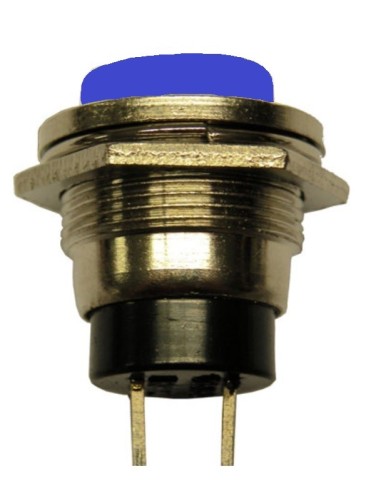 PULSADOR ON-OFF 125V 3A AZUL ABIERTO
