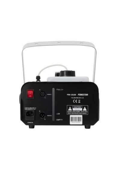 Máquina de humo con 6 LED RGB, 1.500 W de potencia