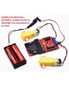 DUAL MOTOR SHIELD PARA MICRO:BIT 2