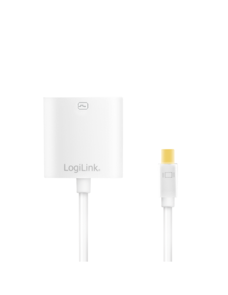 Adaptador/convertidor Mini DisplayPort a DVI-I