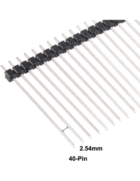 TIRA 40 PINS LARGOS 25mm WW PASO 2.54mm