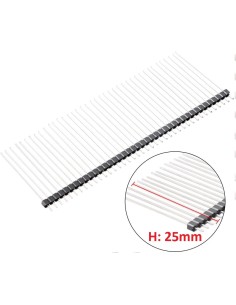 TIRA 40 PINS LARGOS 25mm WW PASO 2.54mm