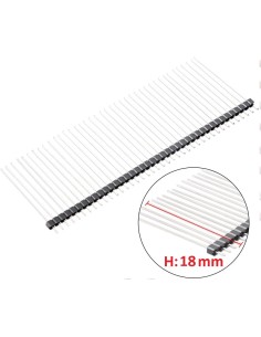 TIRA 40 PINS LARGOS 18mm WW PASO 2.54mm