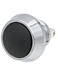 PULSADOR ANTIVANDALICO M12 OFF-(ON) SPST NEGRO