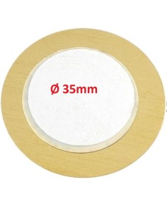 TRANSDUCTOR PIEZOELECTRICO-SENSOR DE SONIDO Ø35mm