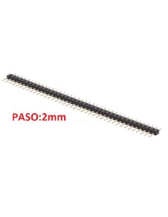 TIRA 40 PINS MACHO PASO 2.0mm