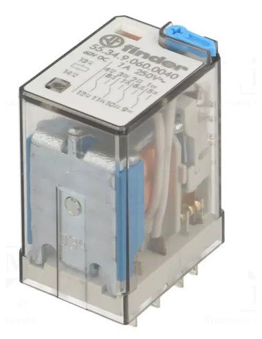 RELE INDUSTRIAL FINDER 4 INVERSORES 110VDC