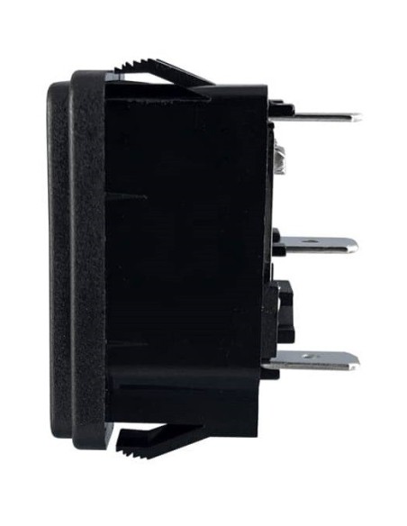 BASE MACHO C14 CON PORTAFUSIBLES FASTON DE 4.8mm