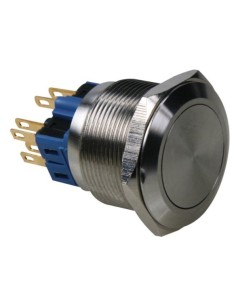 PULSADOR ANTIVANDALICO SPST 1NO1NC 25MM