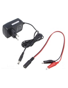 CARGADOR BATERIA PLOMO 12V 1A