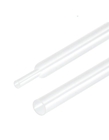 TERMORRETRACTIL de Ø 9.5mm TRANSPARENTE 1.2Mts.