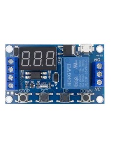 MODULO RELE TEMPORIZADO CON AJUSTE DE CICLO