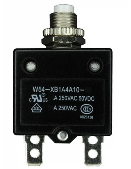 FUSIBLE REARMABLE Ø11mm 250V~ 50VDC 5A