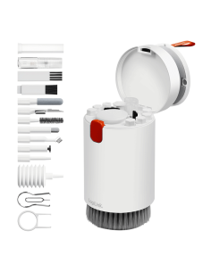 Juego de limpieza 20 en 1 color blanco