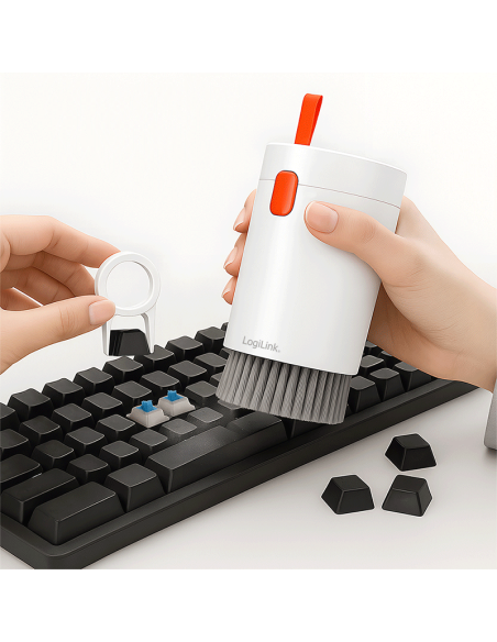 Juego de limpieza 20 en 1 color blanco