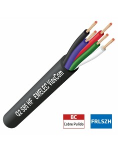 CABLE MANGUERA 5X0.5mm² FRLSZH LEDS RGB+W 12-24V