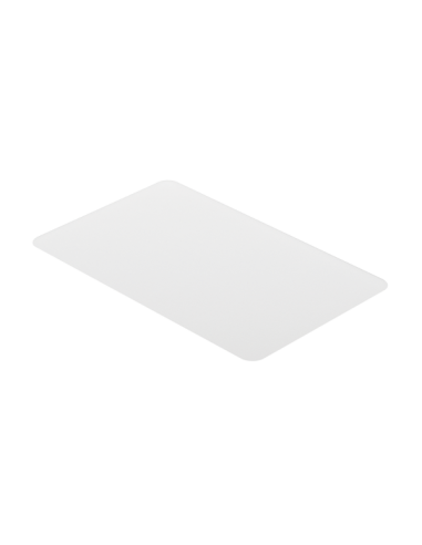 Alfombrilla protectora de suelo, 120x75x0,2 cm, resistente al agua, superficie brillante, transparente.