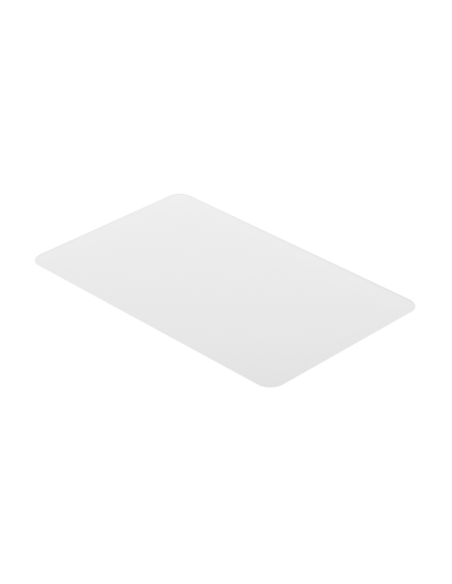 Alfombrilla protectora de suelo, 120x90x0,2 cm, resistente al agua, superficie brillante, transparente.