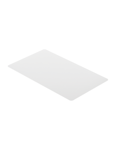 Alfombrilla protectora de suelo, 117x200x0,2 cm, resistente al agua, superficie brillante, transparente.