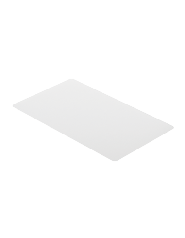 Alfombrilla protectora de suelo, 117x200x0,2 cm, resistente al agua, superficie brillante, transparente.