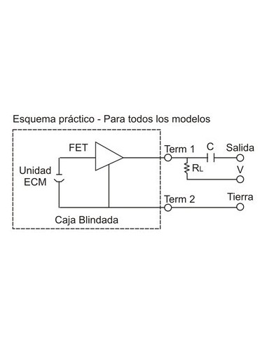 CAPSULA ELECTRET 1.5-10V 0.8MA