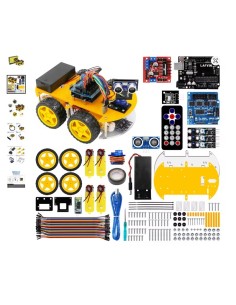 COCHE ROBOT 4WD SMART BLUETOOTH ARDUINO 2