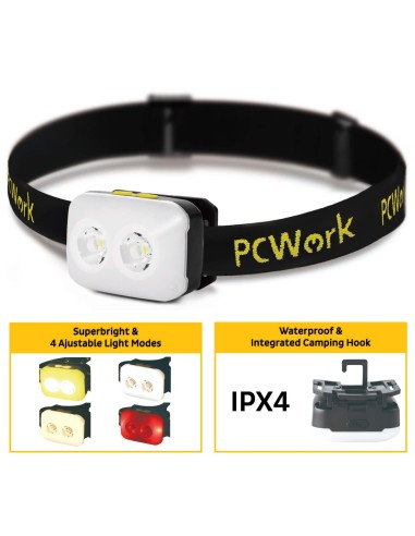 FRONTAL RECARGABLE 380LM