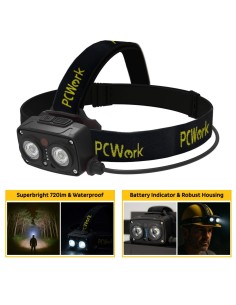 FRONTAL RECARGABLE IPX4 720LM 2