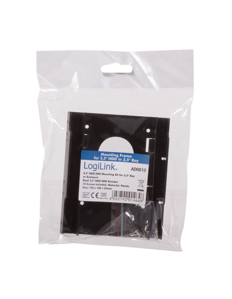 Soporte para discos 2.5" a 3.5"