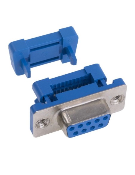 CONECTOR SUB-D HEMBRA CABLE PLANO 9 PINS