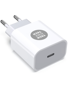Cargador ultrarápido GaN 20W USB-C Blanco 2