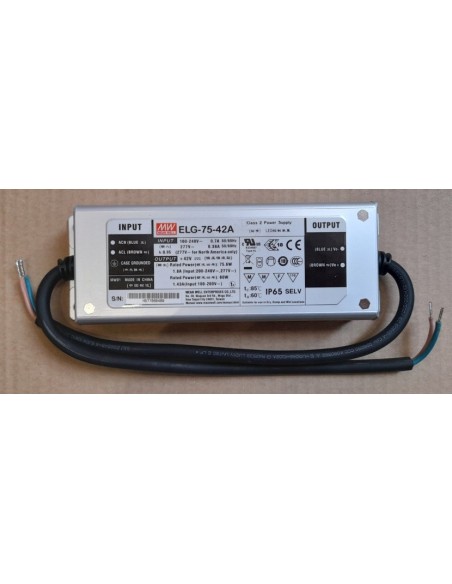 ALIMENTADOR-DRIVER MEAN WELL 75W 1.8A REGULABLE