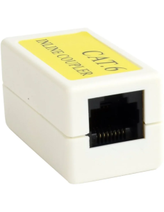Adaptador H/H CAT6 RJ45 UTP